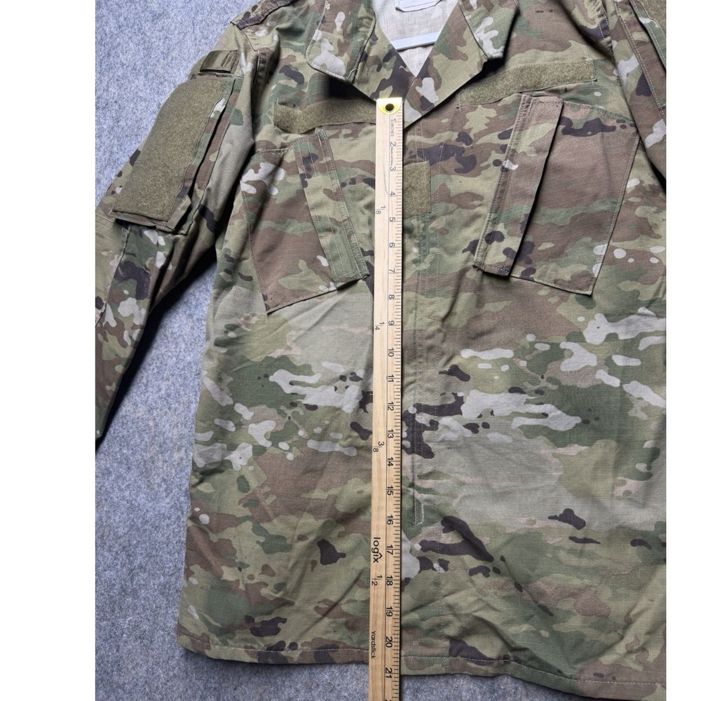 US Army Combat Uniform Jacket MC Camo FR Ripstop‎ Size 33 Long NSN 8415016233001 - Picture 3 of 12